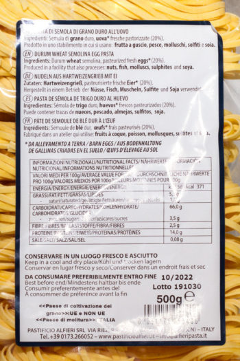 Makaron Tagiatelle 500g - obrazek 2