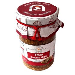 pesto di olive verdi