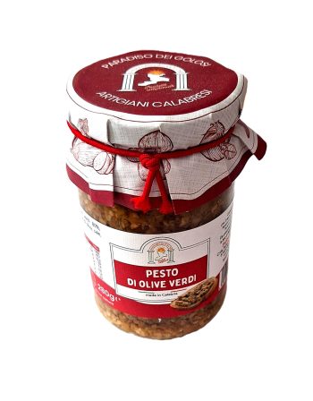 pesto di olive verdi