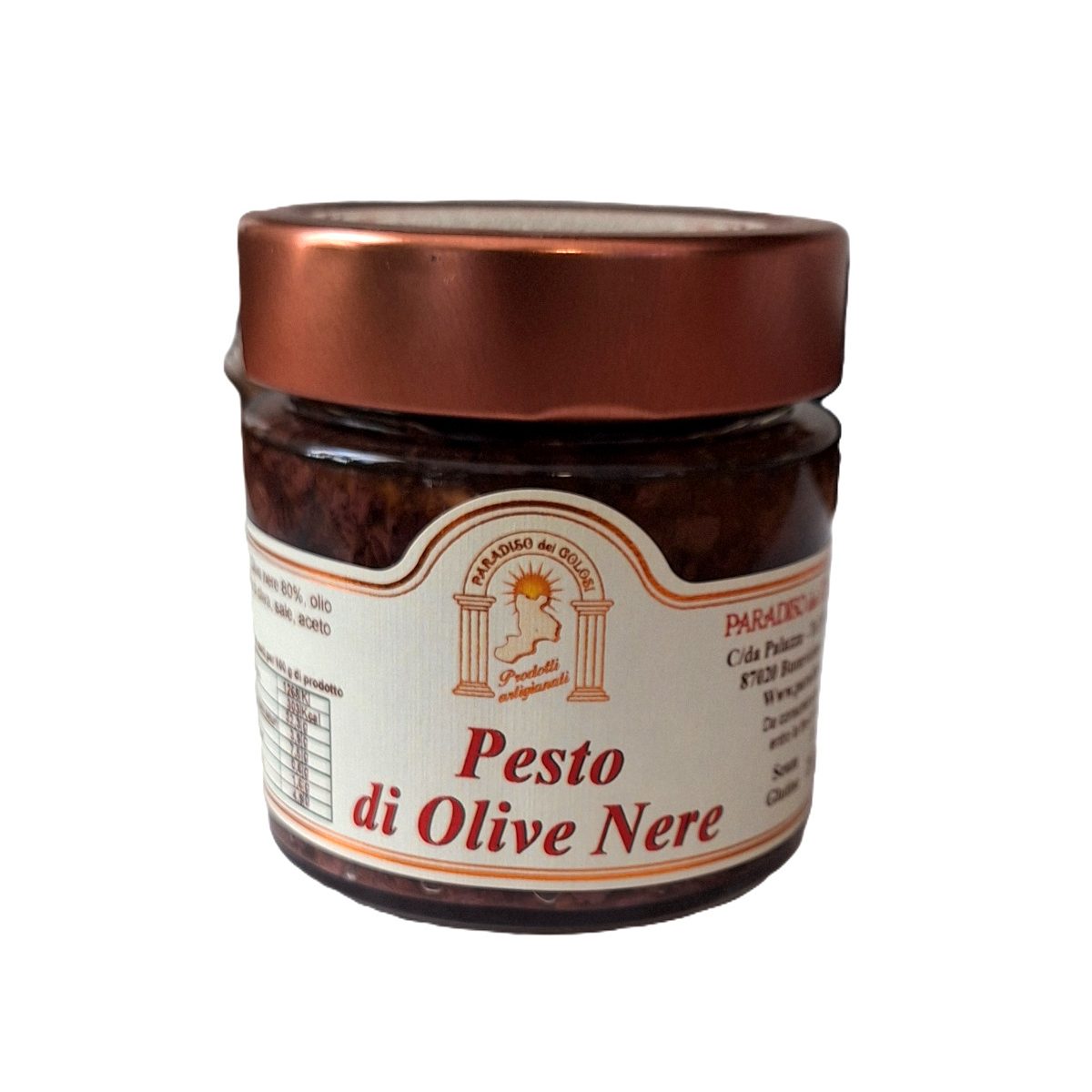 Pesto di Olive Nere Paradiso