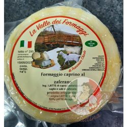 Formaggio Caprino allo Zafferano - ser kozi aromatyzowany szafranem