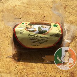 Ricotta alle Vinacce di Nero D’Avola – kremowa ricotta kozia dojrzewająca w wytłokach czerwonego wina