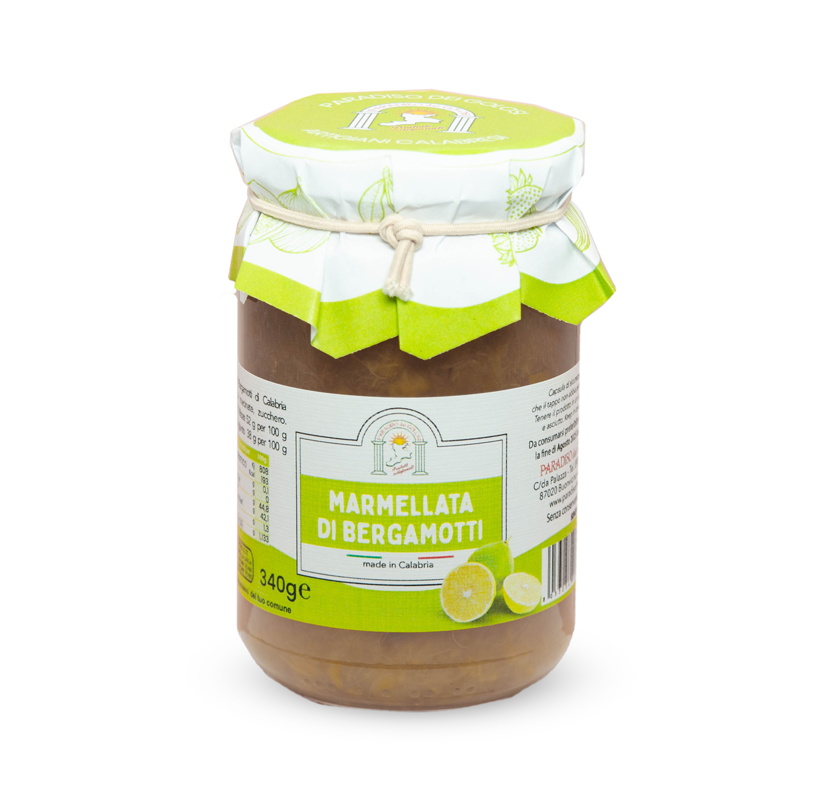 Marmolada z bergamotki Paradiso dei Golosi 340 g