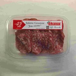 Włoskie salami genueńskie w plastrach Chiesa 90 g