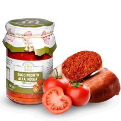 Gotowy sos pomidorowy z ’ndują Paradiso dei Golosi 290 g