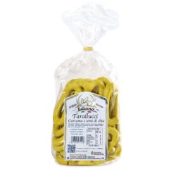 Tarallucci z kurkumą i nasionami chia 300 g – Antico Forno Iuliano