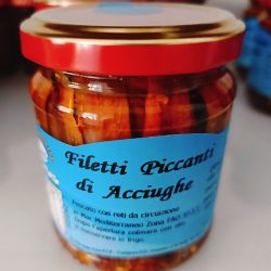 Anchois filety pikantne 200g - Filetti Piccanti di Acciughe