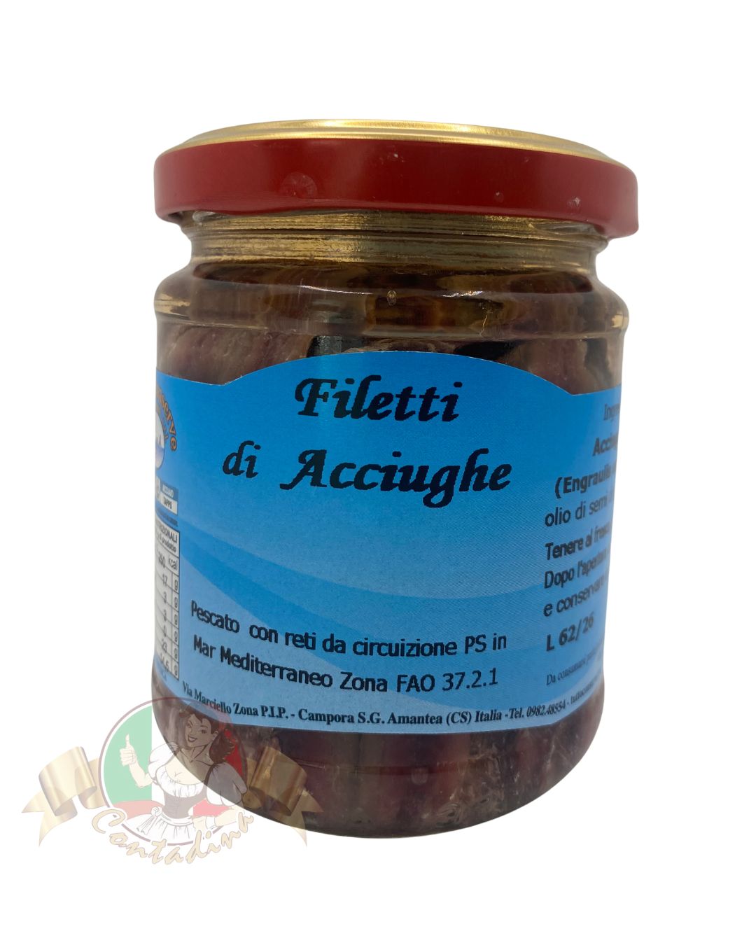 Anchois filety 100g - Filetti di Acciughe