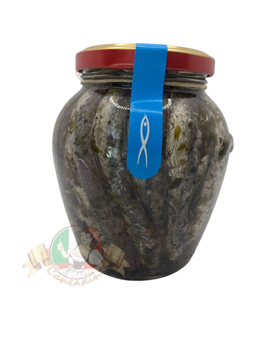 Anchois z oregano 300g - Acciughe all' Origano